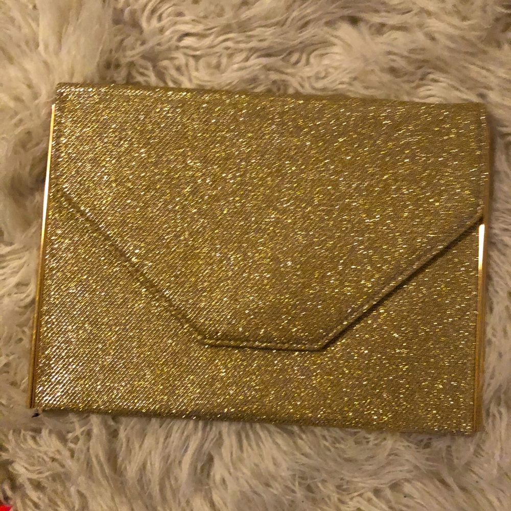 Gold clutch